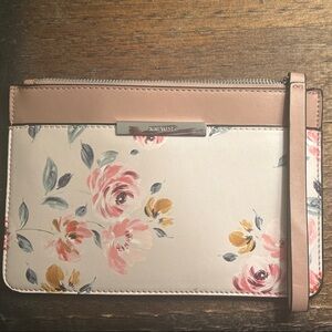 Nine West Floral Wristlet